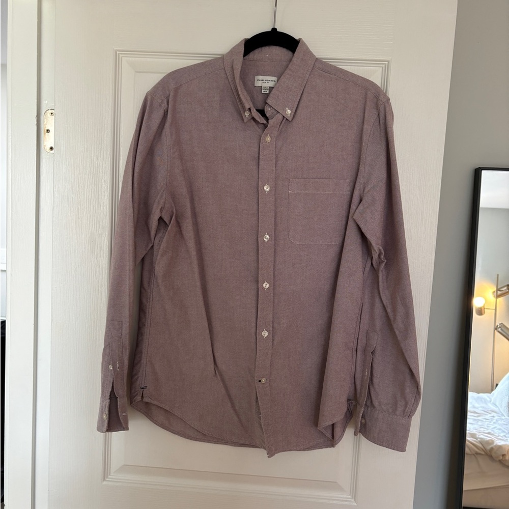 Club Monaco Men’s Shirt | Slimfit Size M